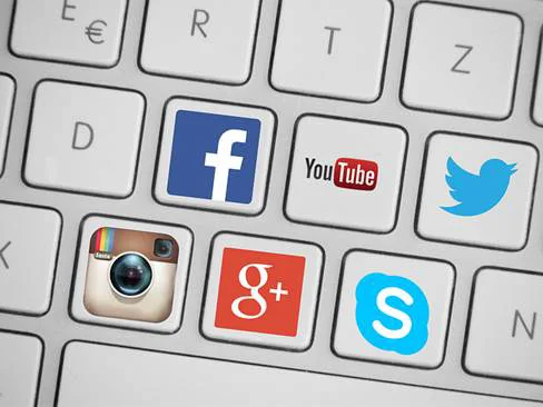 social media keys. alert1 medical alert system